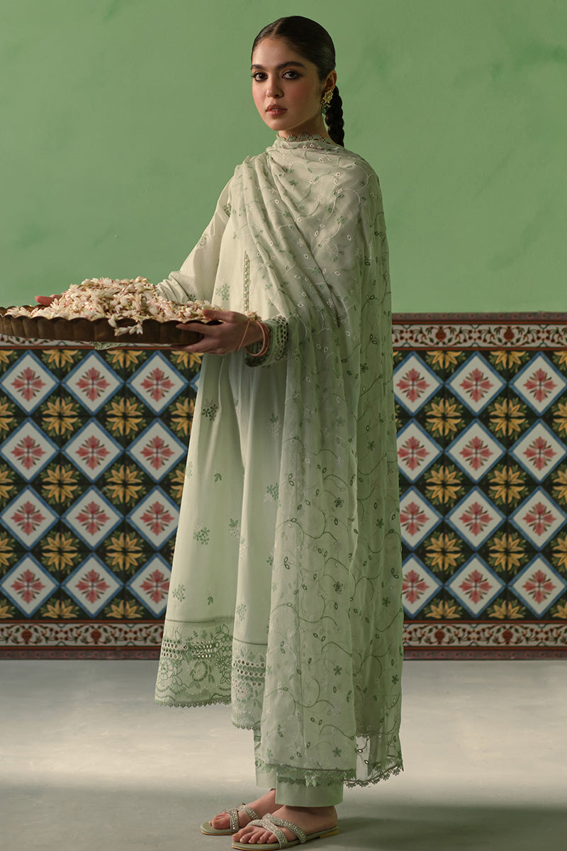 Cross Stitch | Chikankari Lawn Collection | P-01 - Khanumjan  Pakistani Clothes and Designer Dresses in UK, USA 