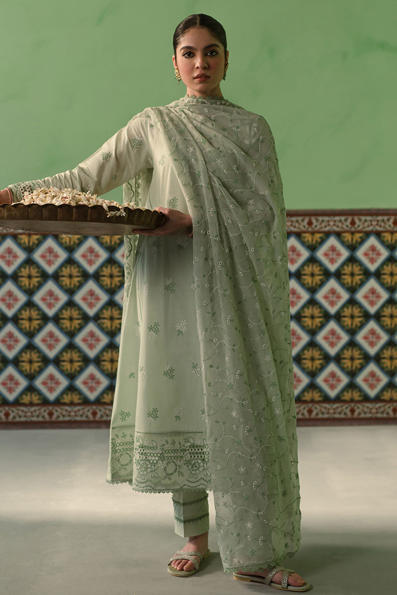 Cross Stitch | Chikankari Lawn Collection | P-01 - Khanumjan  Pakistani Clothes and Designer Dresses in UK, USA 
