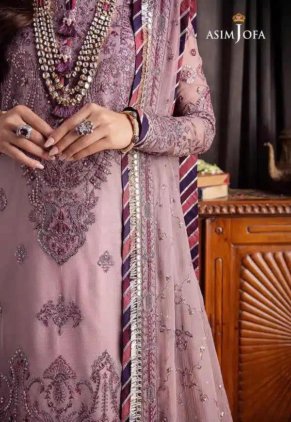 Asim Jofa | Bekhudi Luxury Chiffon  23 | AJBK-04 - Khanumjan  Pakistani Clothes and Designer Dresses in UK, USA 