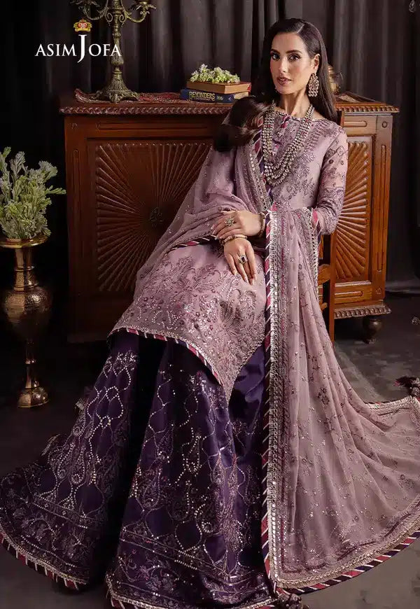 Asim Jofa | Bekhudi Luxury Chiffon  23 | AJBK-04 - Khanumjan  Pakistani Clothes and Designer Dresses in UK, USA 