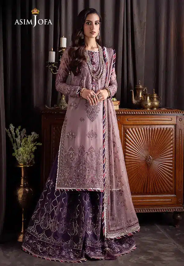 Asim Jofa | Bekhudi Luxury Chiffon  23 | AJBK-04 - Khanumjan  Pakistani Clothes and Designer Dresses in UK, USA 