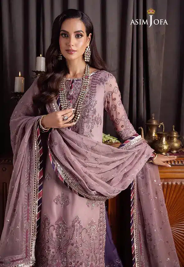 Asim Jofa | Bekhudi Luxury Chiffon  23 | AJBK-04 - Khanumjan  Pakistani Clothes and Designer Dresses in UK, USA 