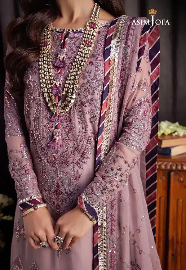 Asim Jofa | Bekhudi Luxury Chiffon  23 | AJBK-04 - Khanumjan  Pakistani Clothes and Designer Dresses in UK, USA 