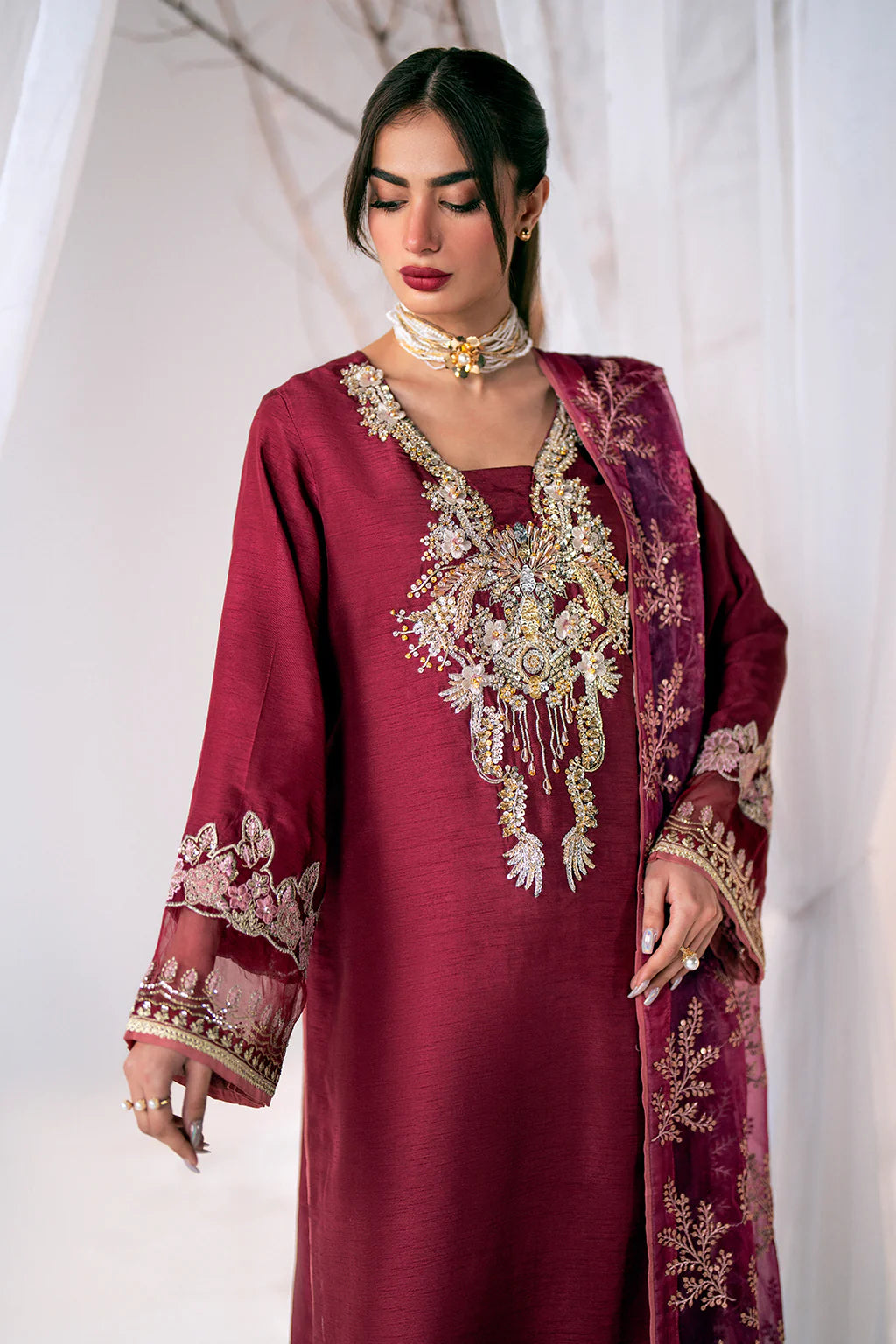 Ajr Couture | Luxe Pret Eid Drop | Starry - Khanumjan  Pakistani Clothes and Designer Dresses in UK, USA 