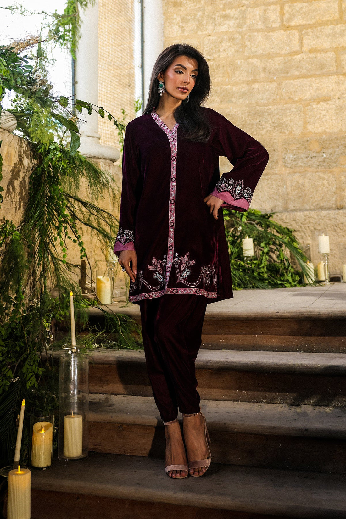 Sahar | Luxury Pret 25 | Plum Reverie