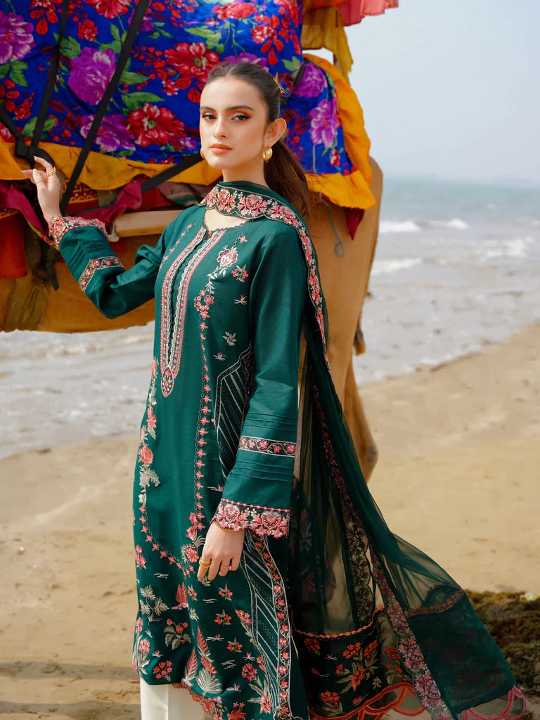 Aabyaan | Saagar Luxury Lawn 24 | NOORA (AF-10) - Khanumjan  Pakistani Clothes and Designer Dresses in UK, USA 