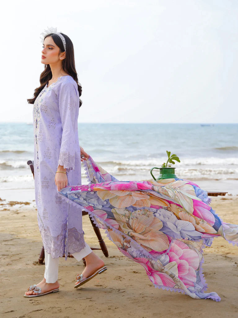 Aabyaan | Saagar Luxury Lawn 24 | AMAL (AF-13) - Khanumjan  Pakistani Clothes and Designer Dresses in UK, USA 
