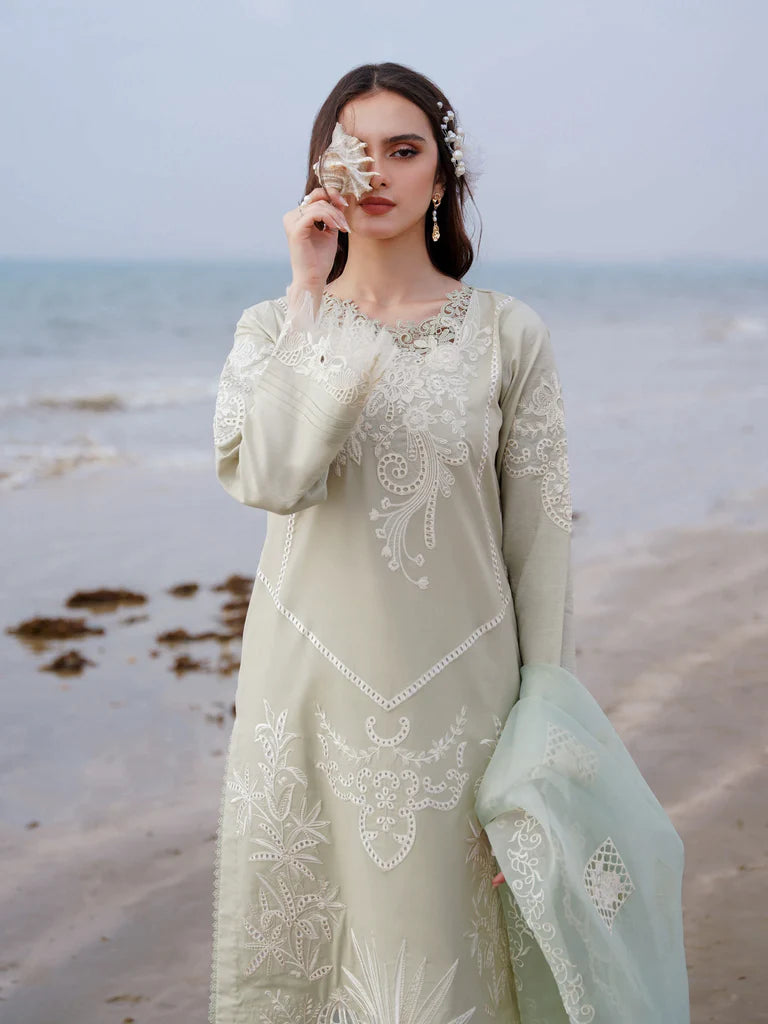 Aabyaan | Saagar Luxury Lawn 24 | YAZMIN (AF-04) - Khanumjan  Pakistani Clothes and Designer Dresses in UK, USA 