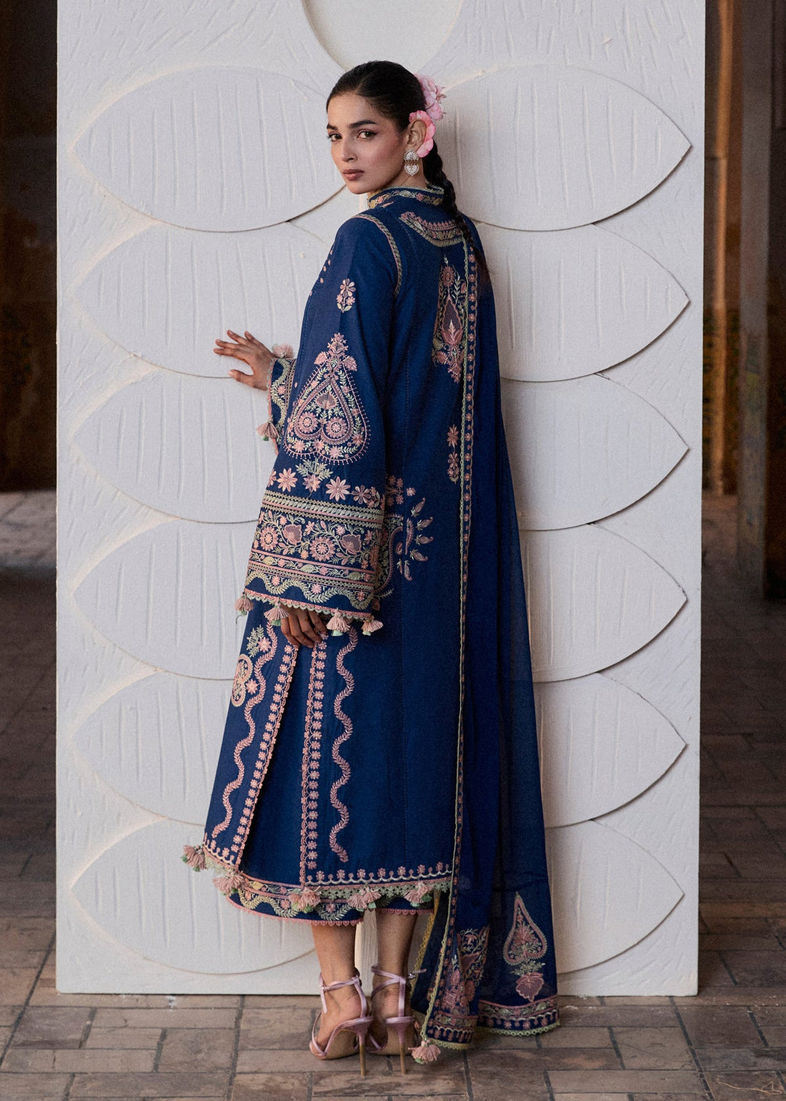 hussain rehar blue dress Sininen HussainRehar