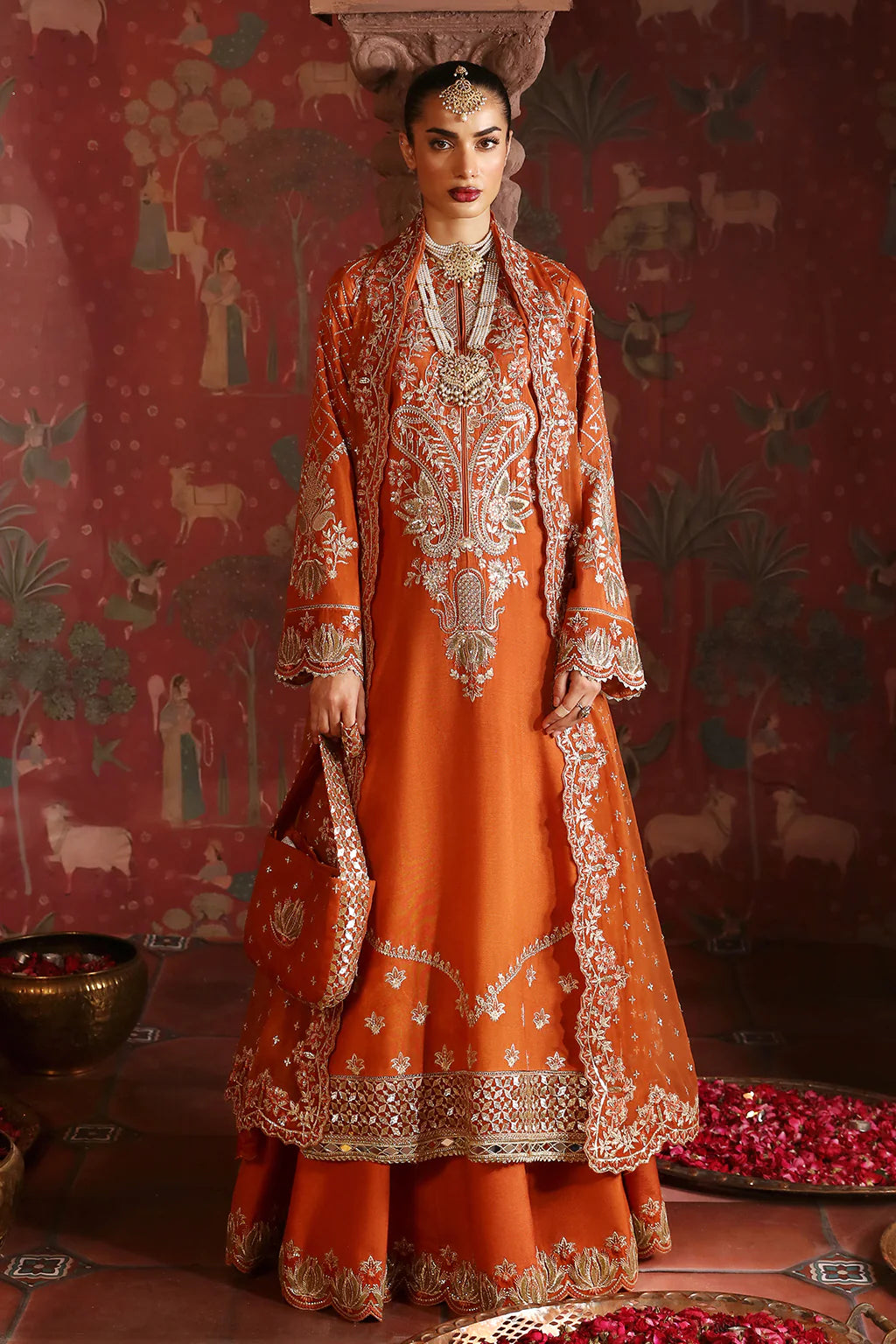 Afrozeh | Divani Silk Edit | Zarish - Khanumjan  Pakistani Clothes and Designer Dresses in UK, USA 