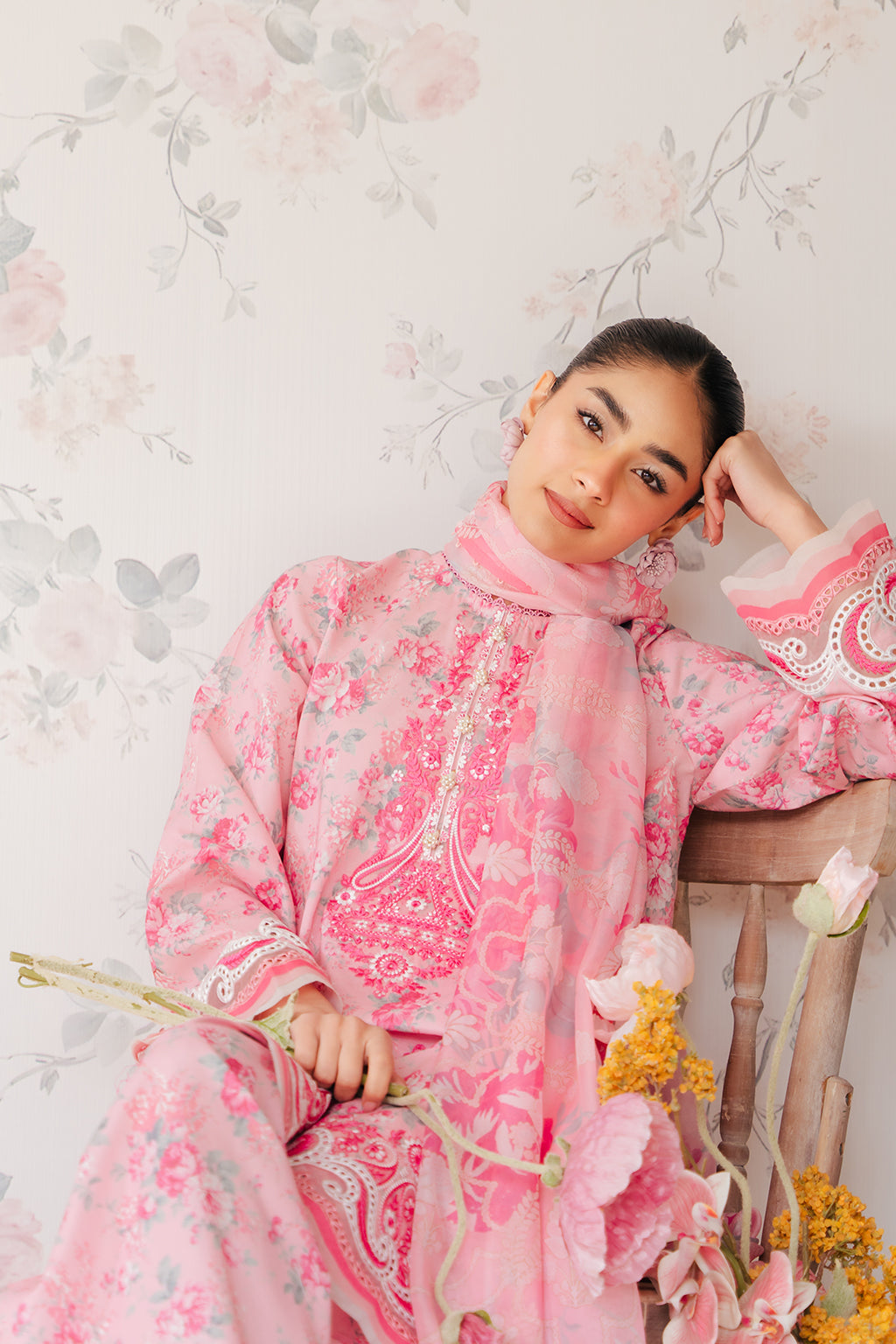 Afrozeh | The Floral Charm | Begonia - Khanumjan  Pakistani Clothes and Designer Dresses in UK, USA 