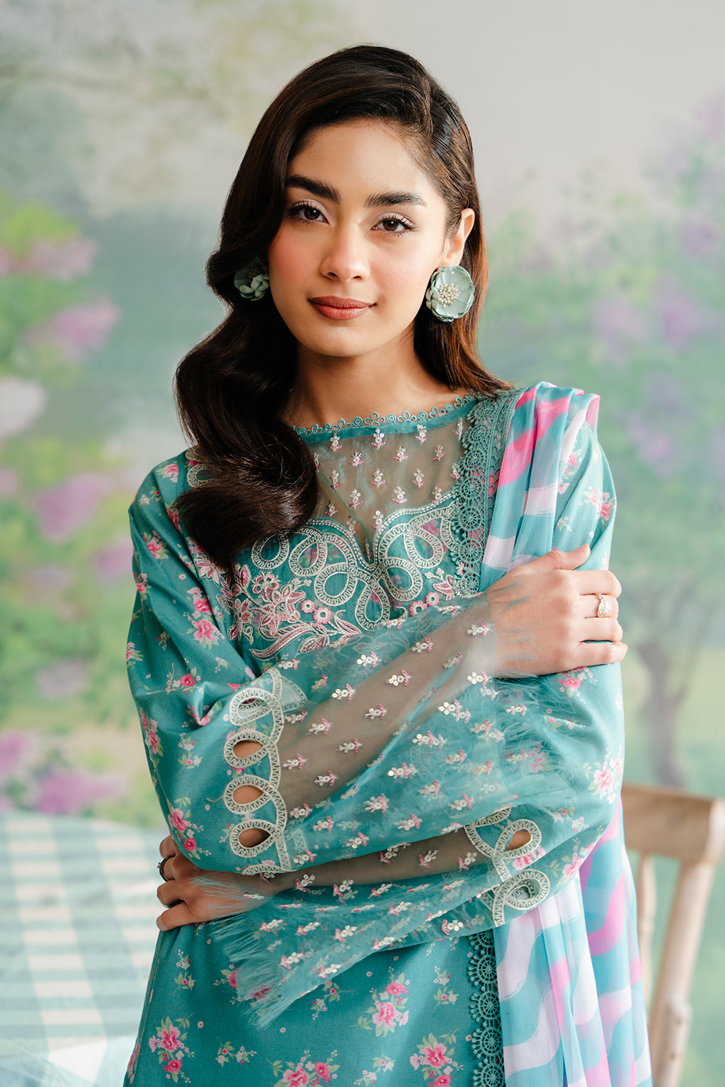 Afrozeh | The Floral Charm | Erasmus - Khanumjan  Pakistani Clothes and Designer Dresses in UK, USA 