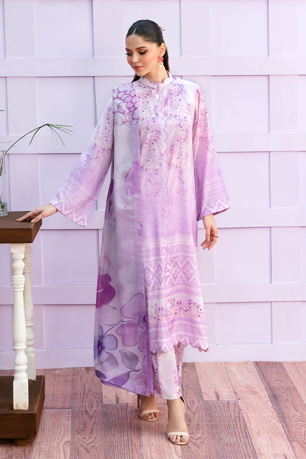 Afsanah | Basics Raw Silk | Fair Lilac AR-106