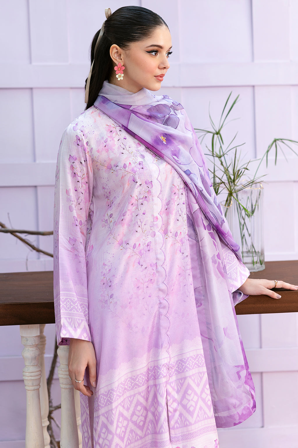 Afsanah | Basics Raw Silk | Fair Lilac AR-106