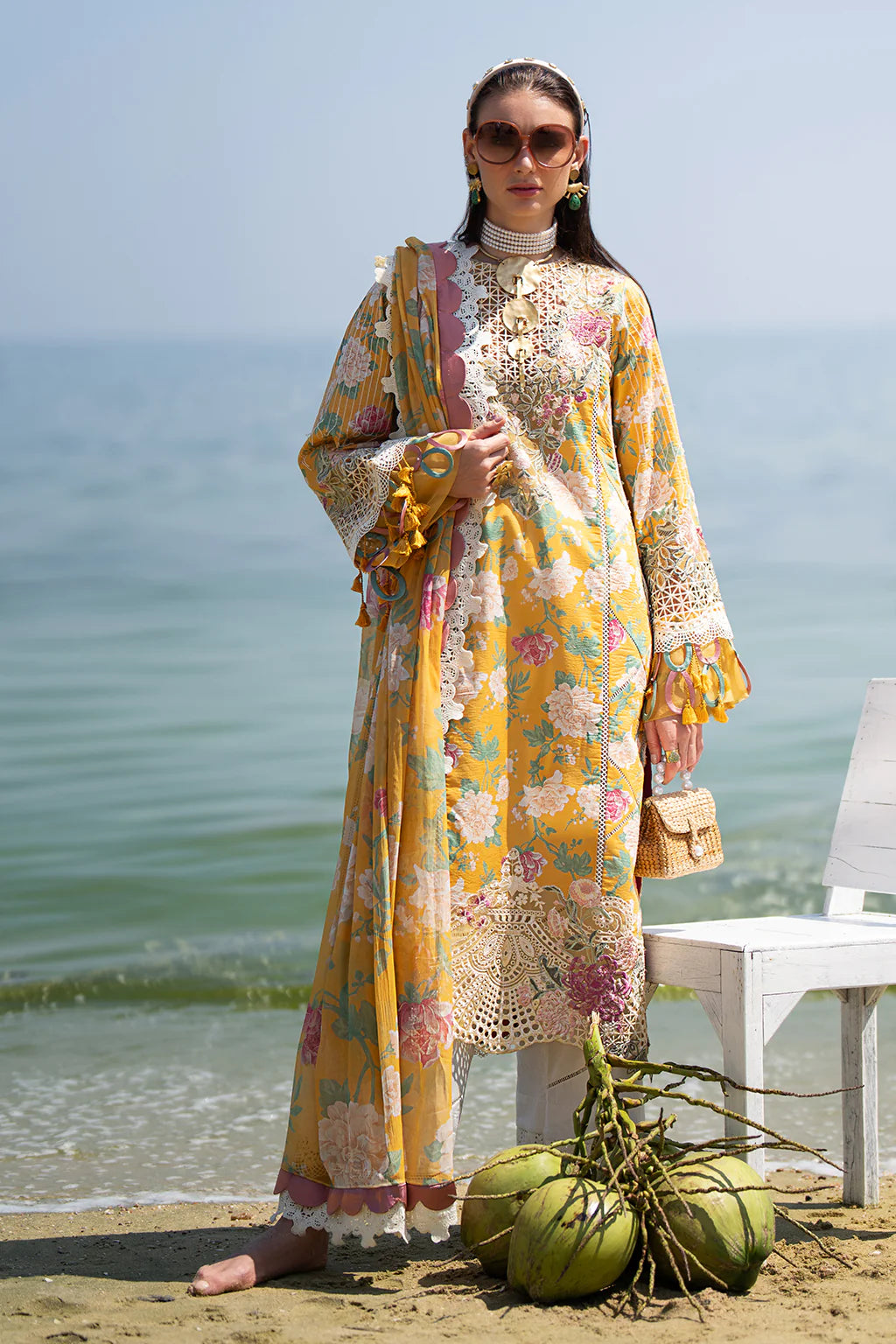 AJR Couture | Alif Signature Luxury Lawn 24 | Sunlit - Khanumjan  Pakistani Clothes and Designer Dresses in UK, USA 