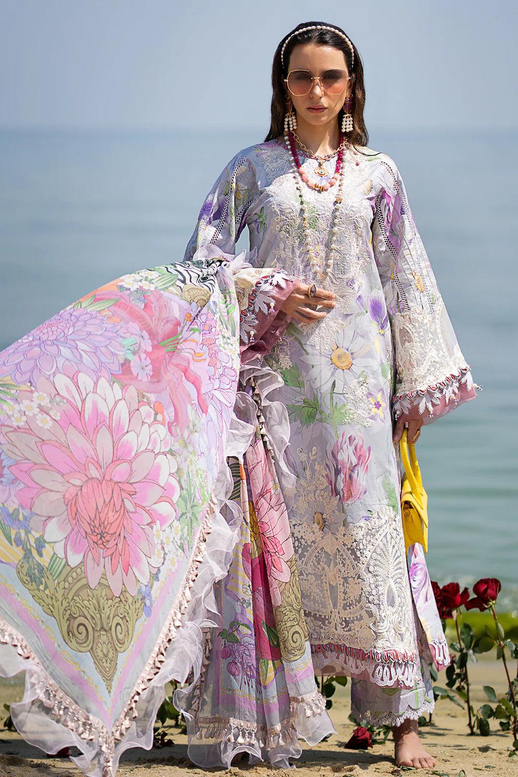 AJR Couture | Alif Signature Luxury Lawn 24 | Lyra - Khanumjan  Pakistani Clothes and Designer Dresses in UK, USA 