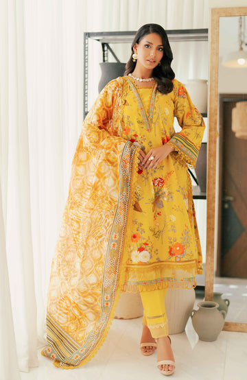 Al Zohaib | Sun Shine Bloom Cotton Silk |  SCS-24-04