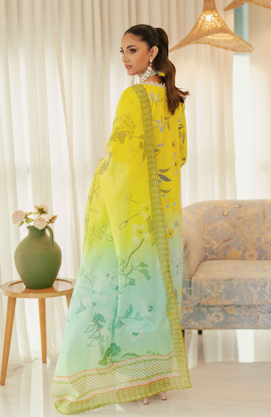 Al Zohaib | Sun Shine Bloom Cotton Silk |  SCS-24-09