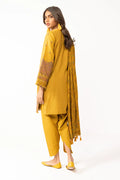 Alkaram | Shawl Collection | Mustard - Khanumjan  Pakistani Clothes and Designer Dresses in UK, USA 