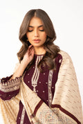 Alkaram | Shawl Collection | Maroon - Khanumjan  Pakistani Clothes and Designer Dresses in UK, USA 