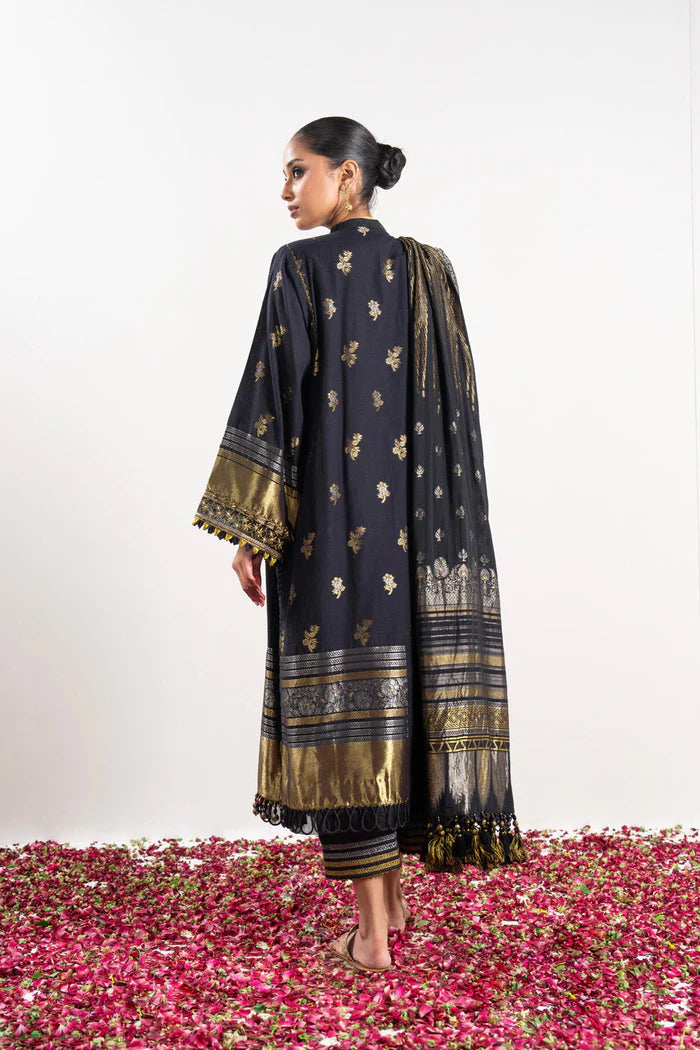 Alkaram | Festive Collection | FC-W-4A-23-3-Black - Khanumjan  Pakistani Clothes and Designer Dresses in UK, USA 