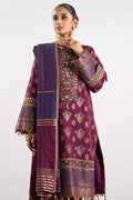 Alkaram | Festive Collection | FC-W-1A-23-3-Plum - Khanumjan  Pakistani Clothes and Designer Dresses in UK, USA 