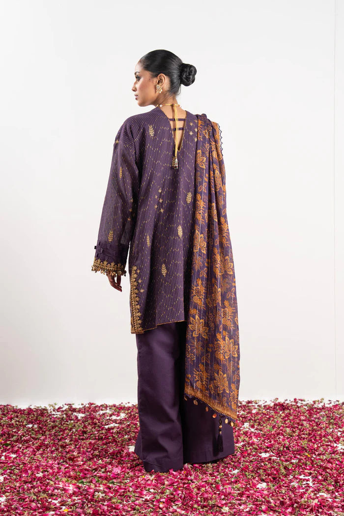 Alkaram | Festive Collection | FC-W-13D-23-3-Purple - Khanumjan  Pakistani Clothes and Designer Dresses in UK, USA 