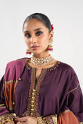 Alkaram | Festive Collection | FC-W-25I-23-3-Plum - Khanumjan  Pakistani Clothes and Designer Dresses in UK, USA 