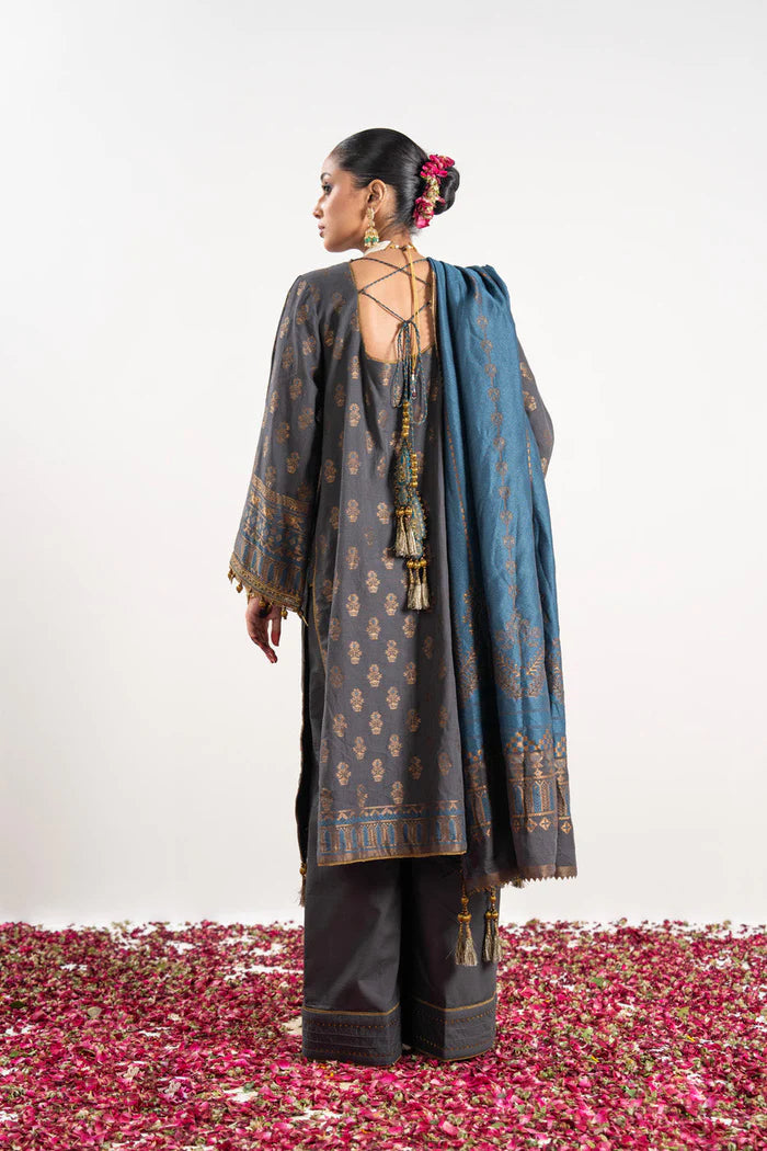 Alkaram | Festive Collection | FC-W-2A-23-3-Grey - Khanumjan  Pakistani Clothes and Designer Dresses in UK, USA 