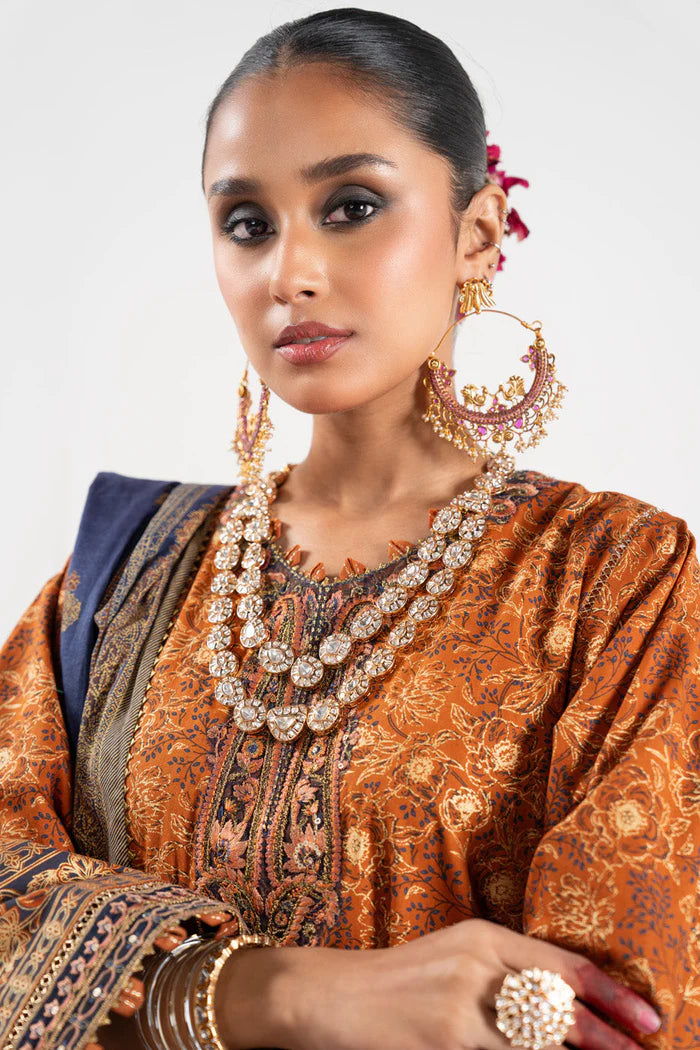 Alkaram | Festive Collection | FC-W-27J-23-3-Orange - Khanumjan  Pakistani Clothes and Designer Dresses in UK, USA 