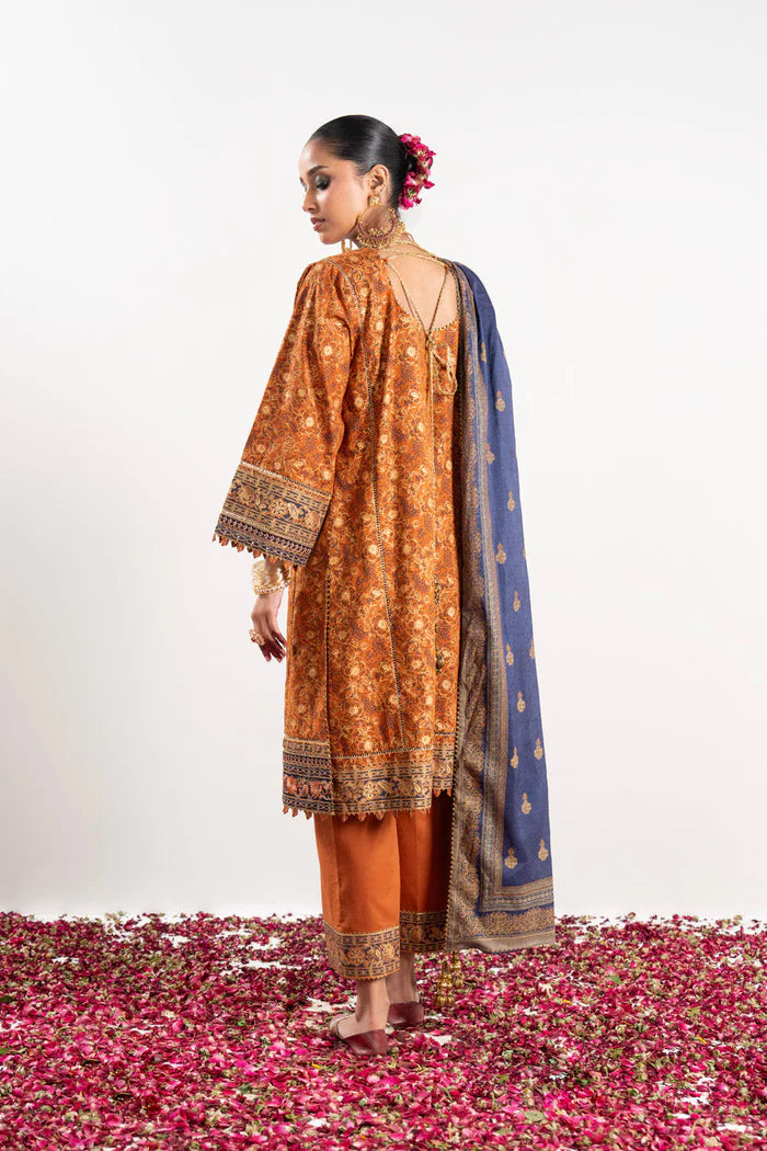 Alkaram | Festive Collection | FC-W-27J-23-3-Orange - Khanumjan  Pakistani Clothes and Designer Dresses in UK, USA 