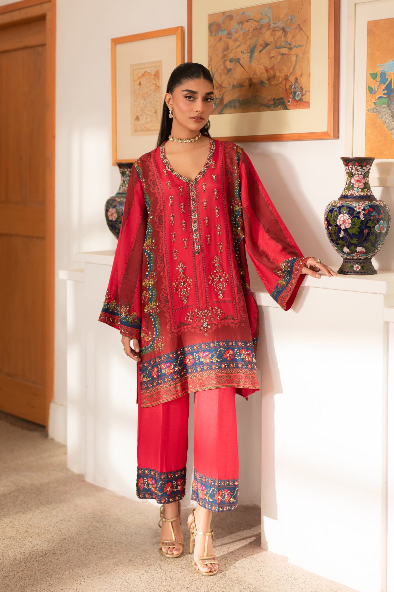 Ammara Khan | Ronaq Luxury Formals | Hottie Co-ord Set (D-01)