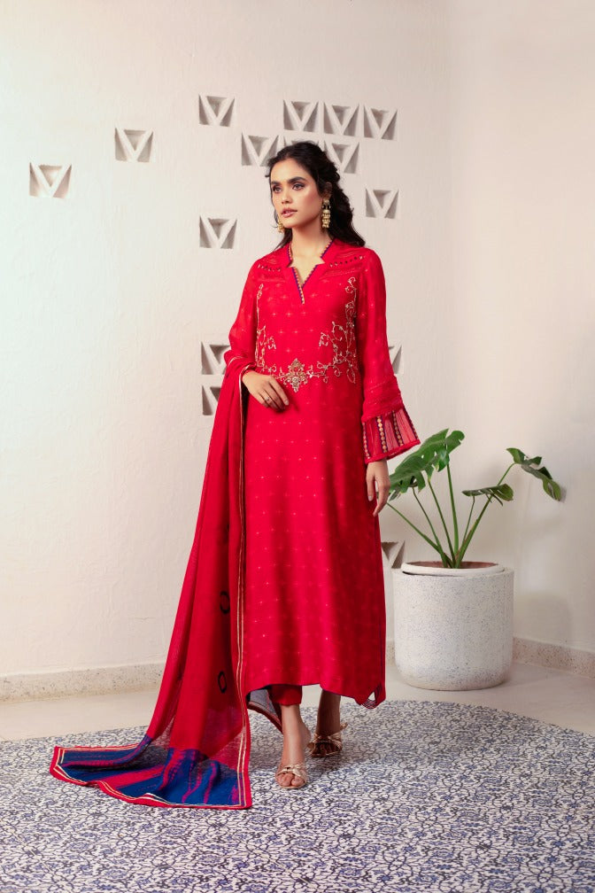 Anam Akhlaq | Festive Collection | D-13 - Khanumjan  Pakistani Clothes and Designer Dresses in UK, USA 