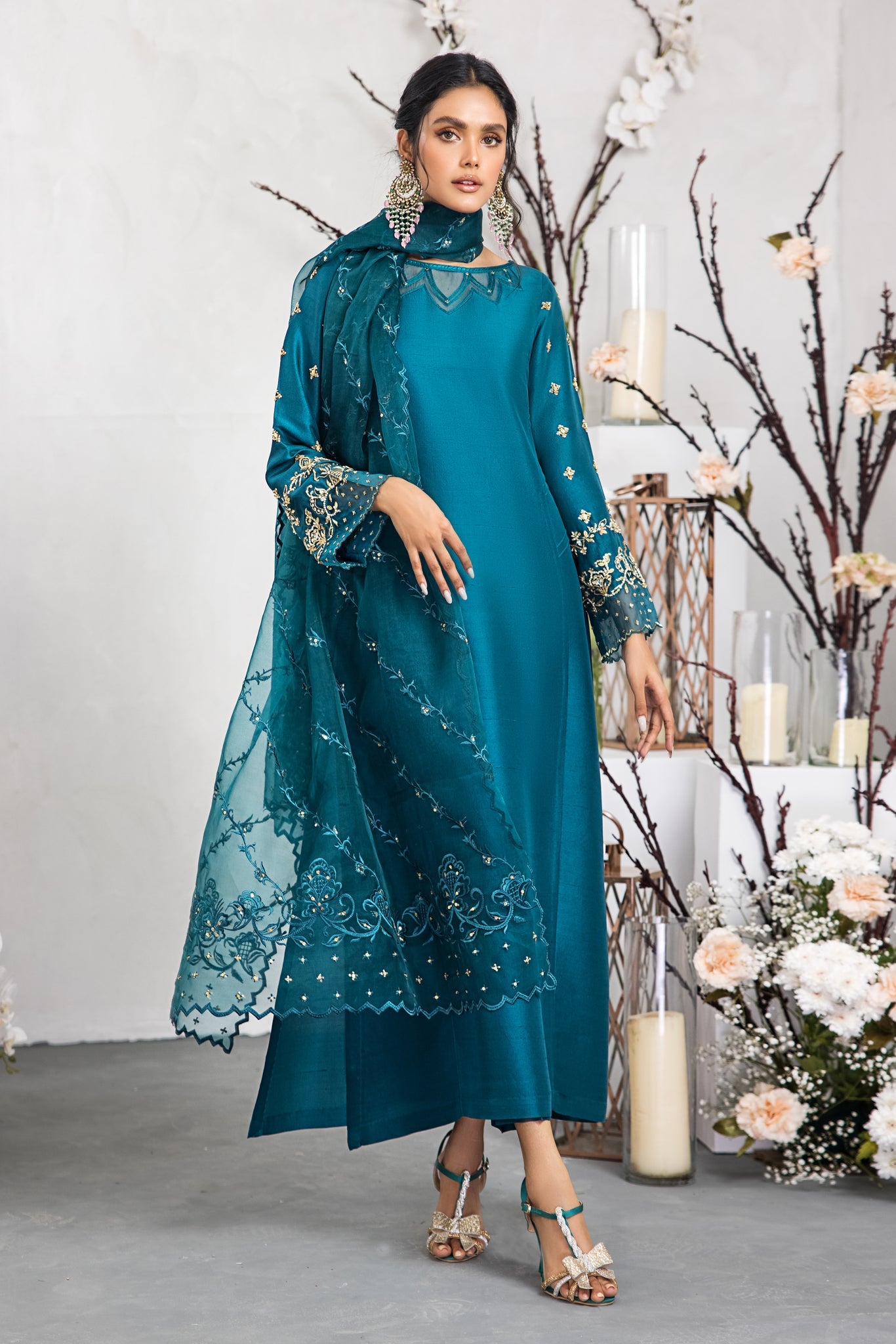 Anam Akhlaq | Festive Collection | D-25 - Khanumjan  Pakistani Clothes and Designer Dresses in UK, USA 