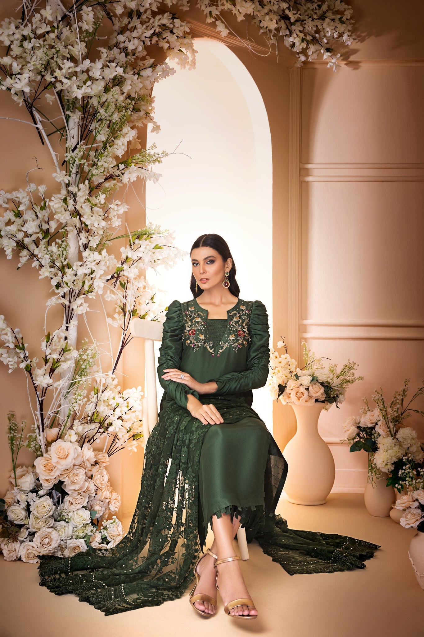 Anam Akhlaq | Festive Collection | D-30 - Khanumjan  Pakistani Clothes and Designer Dresses in UK, USA 