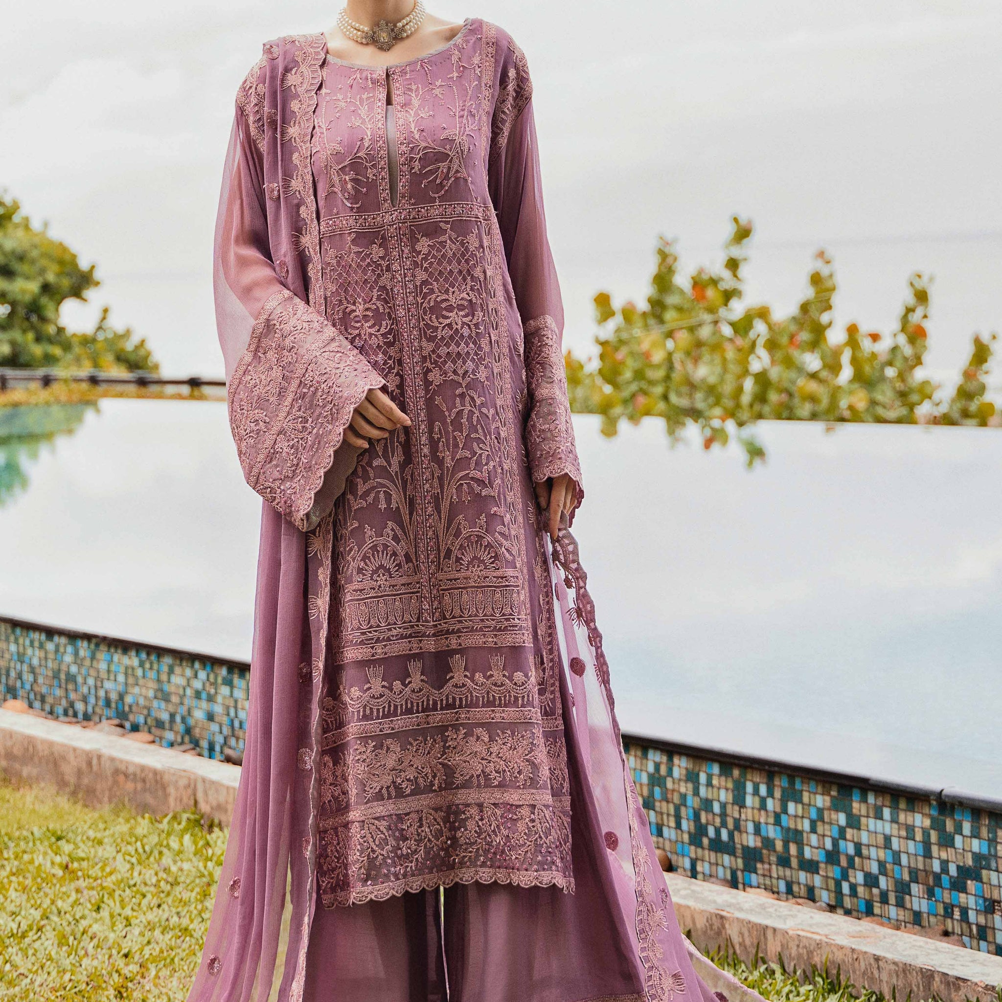 Maryum N Maria | Ariya Premium Chiffon | EMILIA - FW-23516