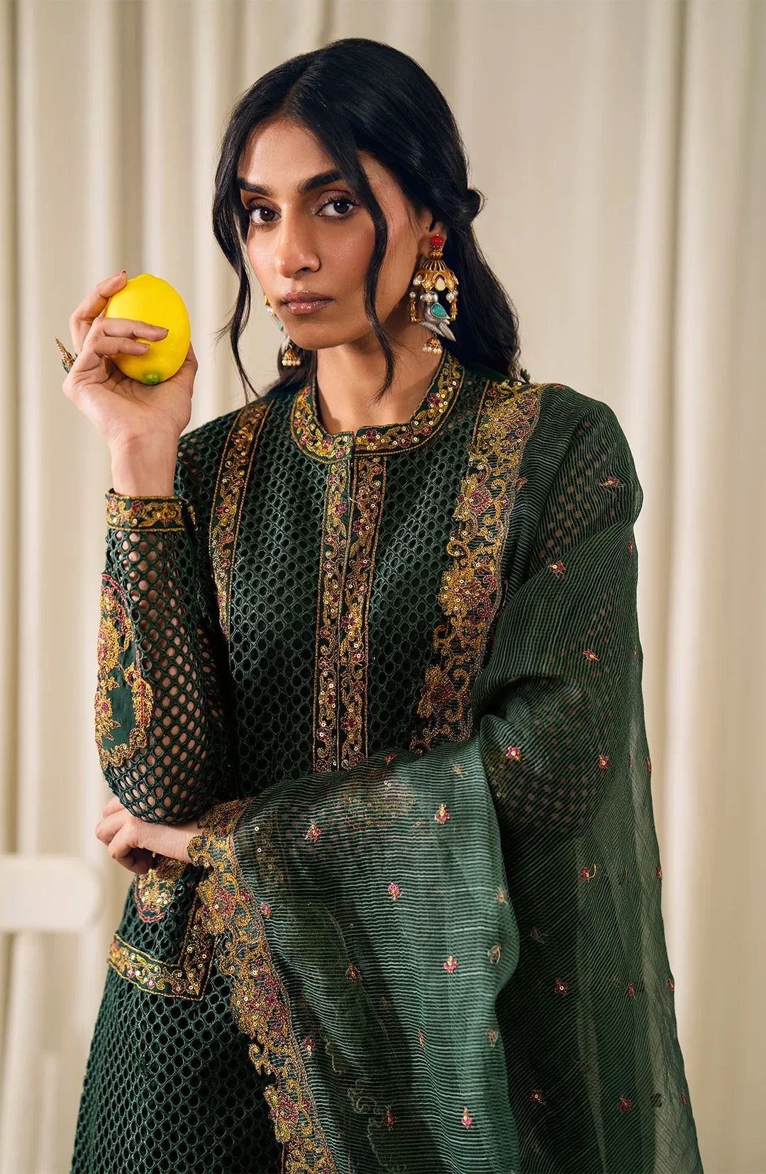 Maryum  N Maria | Eid ul Azha Luxury Lawn | MASIKA - MS24-613 - Khanumjan  Pakistani Clothes and Designer Dresses in UK, USA 