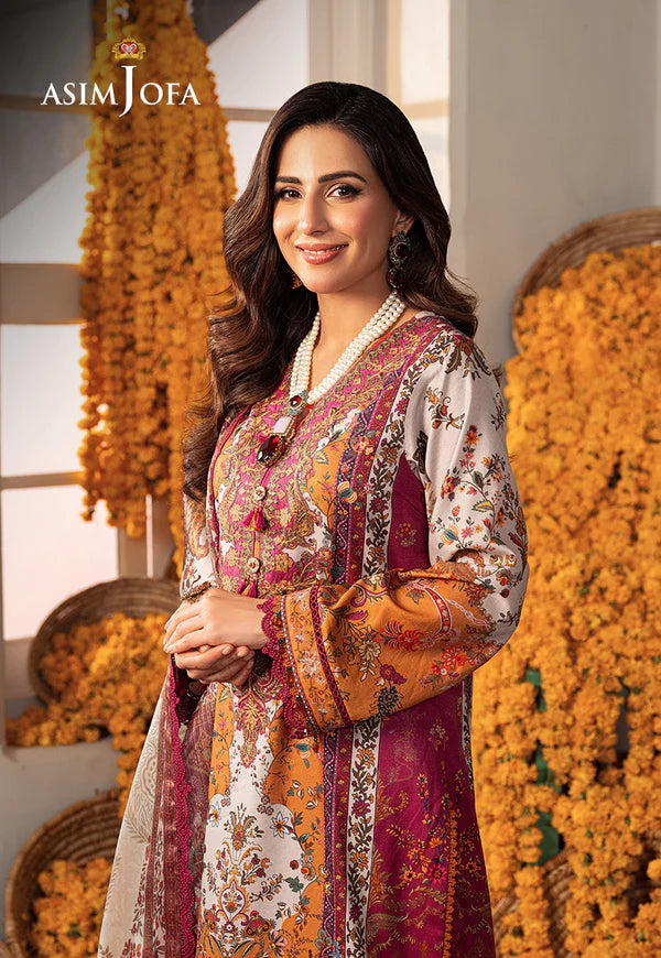 Asim Jofa | Aira Summer Prints | AJAR-04 - Khanumjan  Pakistani Clothes and Designer Dresses in UK, USA 