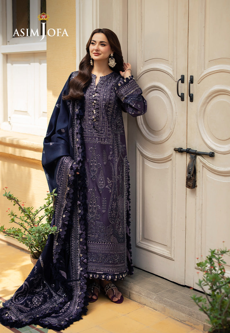 Asim Jofa | Pashmina Shawl 24 | AJKI-05