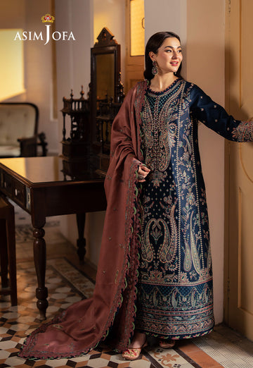 Asim Jofa | Pashmina Shawl 24 | AJKI-03