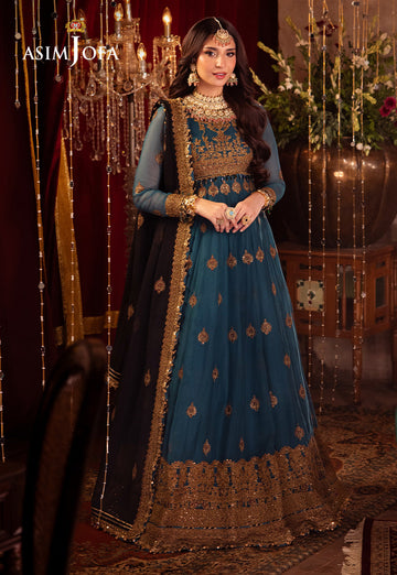 Asim Jofa | Vasl Wedding Formals | AJYV-09