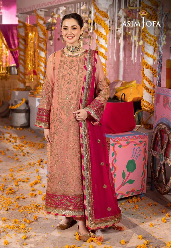 Asim Jofa | Dastaan Collection 24 | AJDA-30 - Khanumjan  Pakistani Clothes and Designer Dresses in UK, USA 