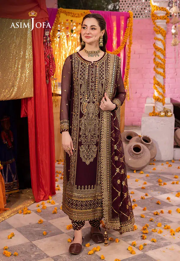 Asim Jofa | Dastaan Collection 24 | AJDA-21 - Khanumjan  Pakistani Clothes and Designer Dresses in UK, USA 