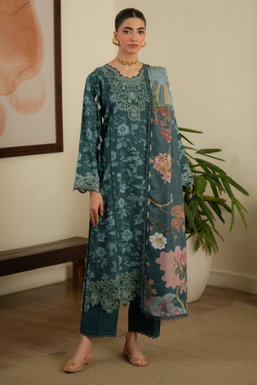 Aabyaan | Print Luxe Linen 26 | AVELINE (AK-08)