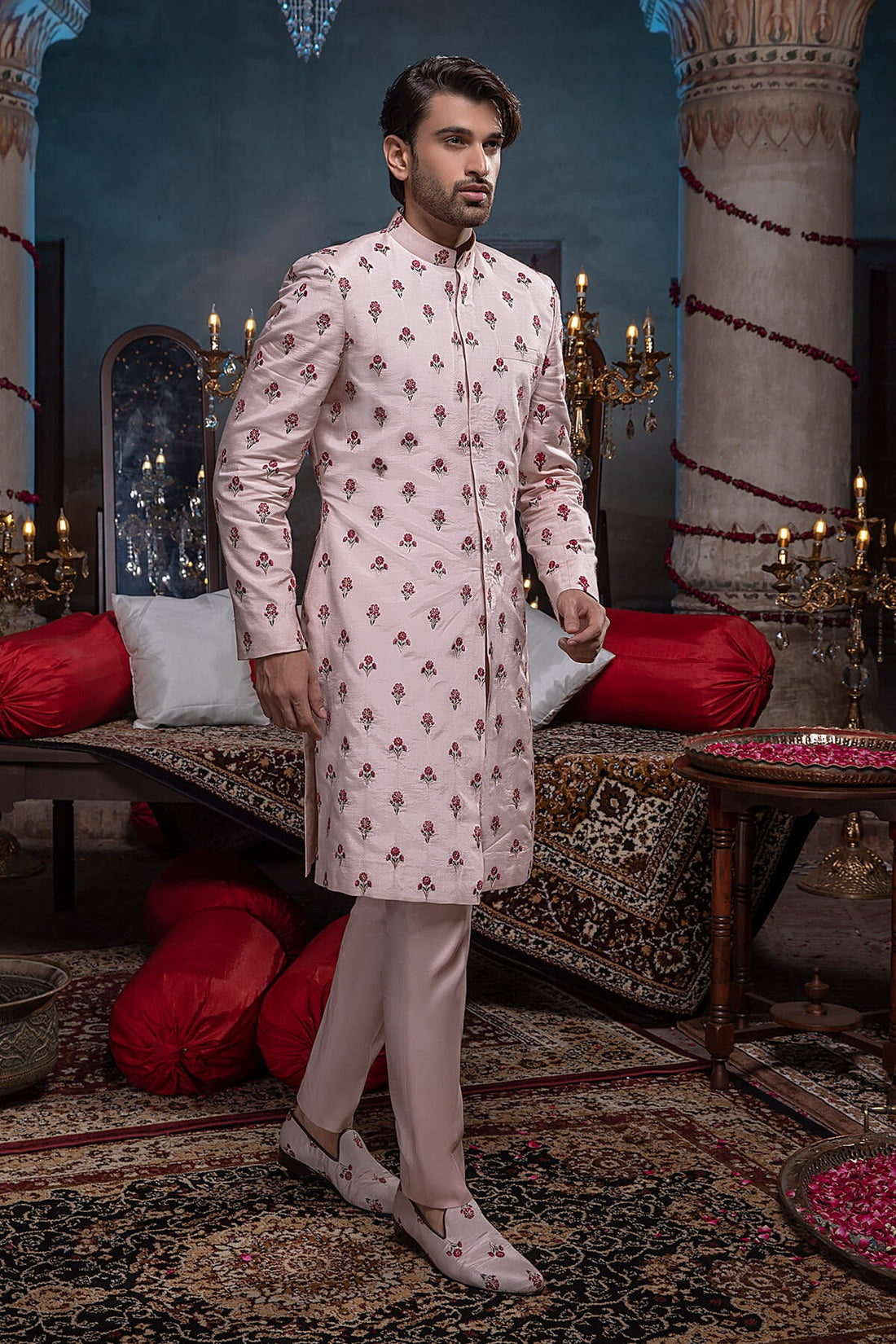 Pakistani Menswear | Mina Kashif | Sherwani D-19