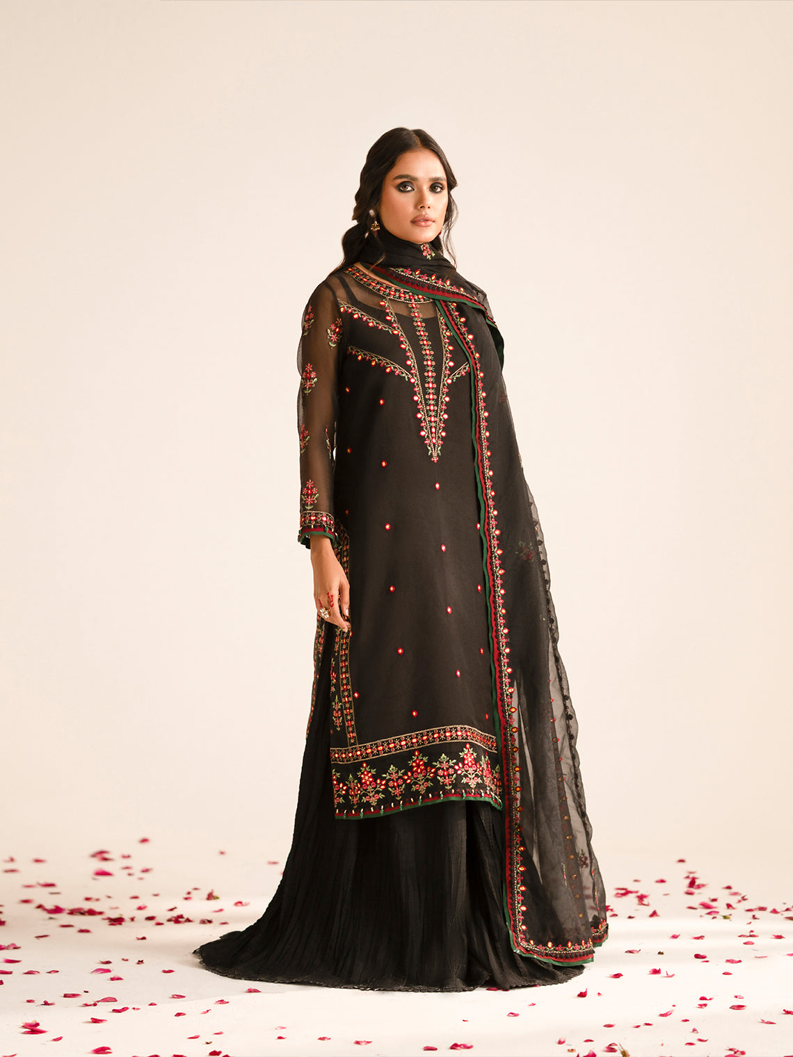 Fozia Khalid | Eid Edit 24 | Zeba - Khanumjan  Pakistani Clothes and Designer Dresses in UK, USA 