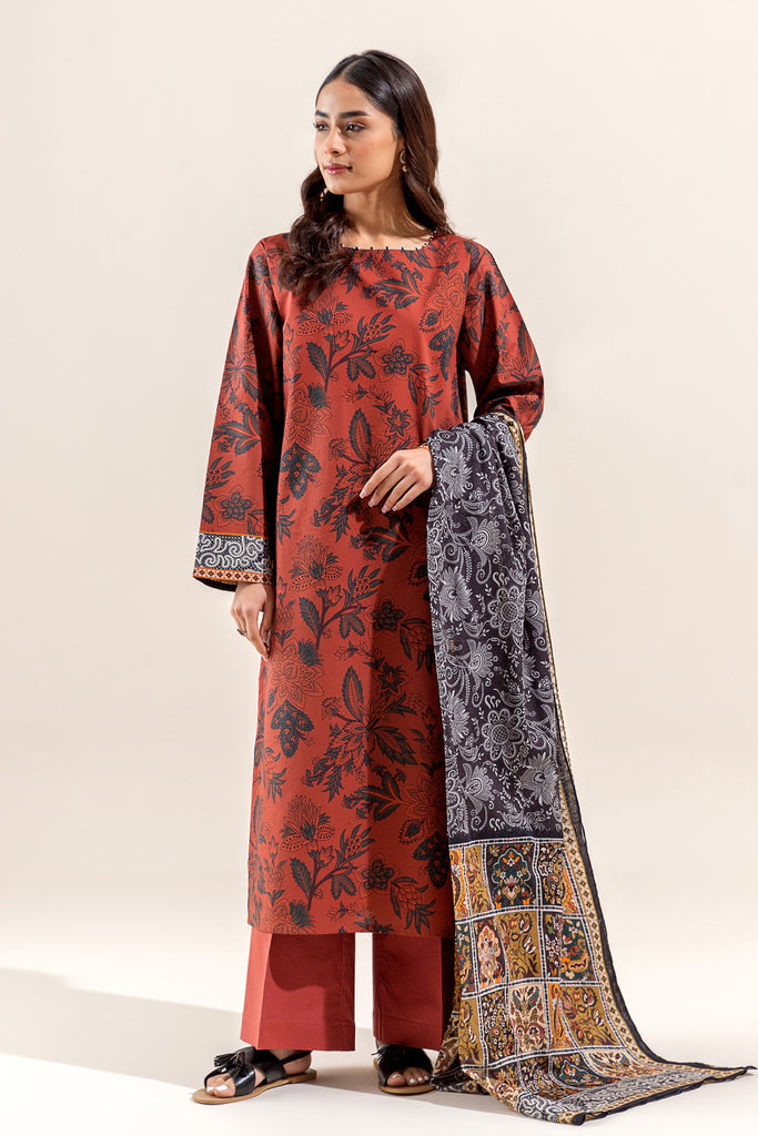 Beech Tree| Embroidered Lawn 24 | P-04 - Khanumjan  Pakistani Clothes and Designer Dresses in UK, USA 