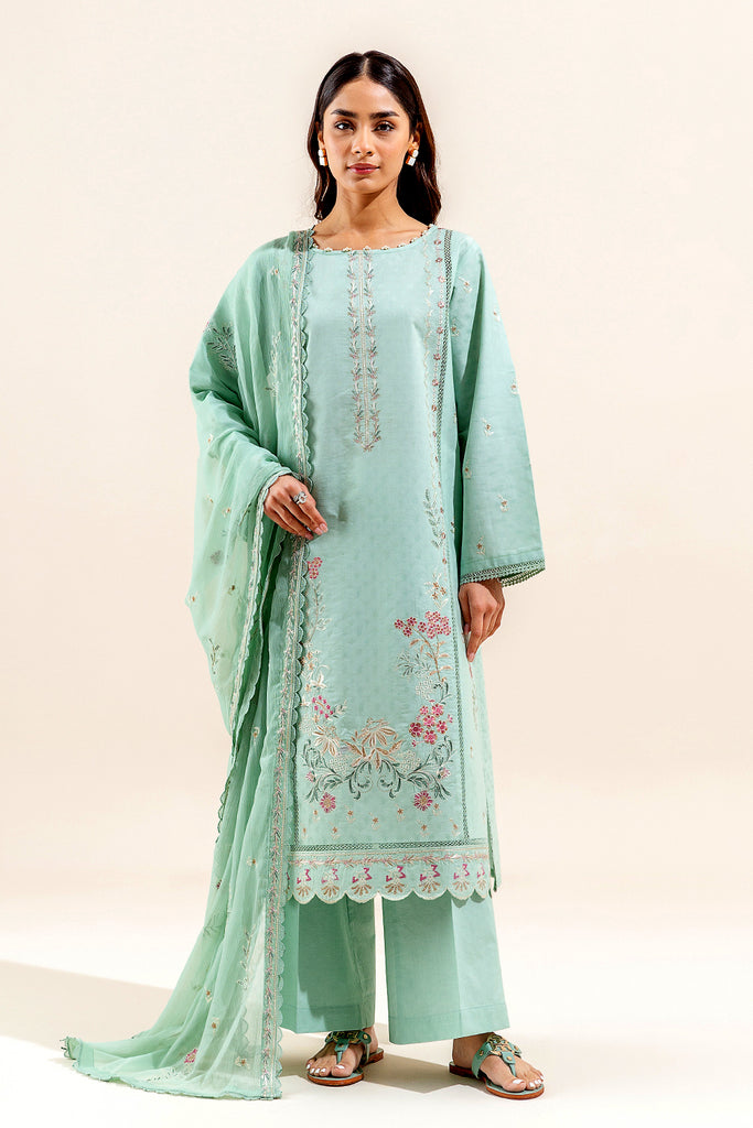 Beech Tree| Embroidered Lawn 24 | P-30 - Khanumjan  Pakistani Clothes and Designer Dresses in UK, USA 