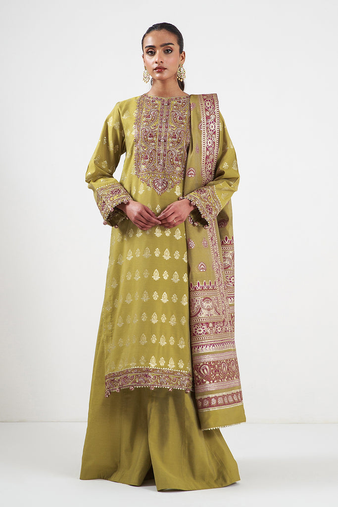 Beech Tree| Embroidered Lawn 24 | P-03 - Khanumjan  Pakistani Clothes and Designer Dresses in UK, USA 