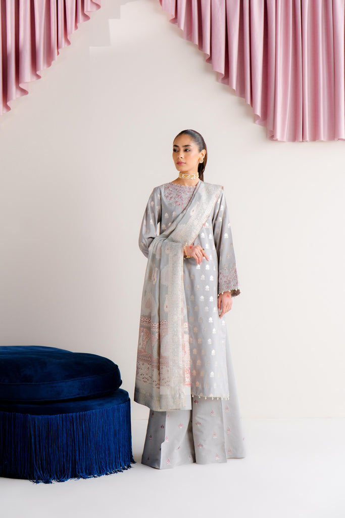 Beech Tree| Embroidered Lawn 24 | P-13 - Khanumjan  Pakistani Clothes and Designer Dresses in UK, USA 